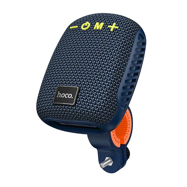 Hoco Wireless Sports Speaker 5W Portable Bluetooth Sound Box - Navy Blue - Image 4