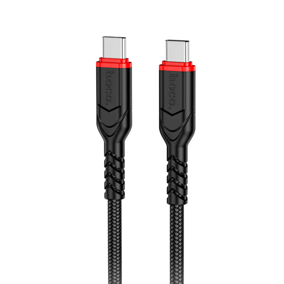 Hoco X59 Victory 60W charging data cable Type-C to Type-C(L=2M) - Image 2