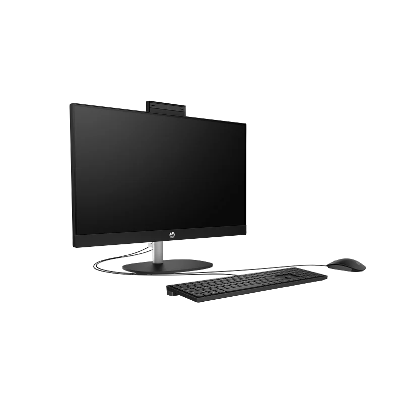 HP 24-CR0041NE AIO PC - 23.8" FHD Non-Touch / i7 / 8GB / 512GB (NVMe M.2 SSD) / DOS (Without OS) / 1YW / Jet Black - Desktop - Image 2