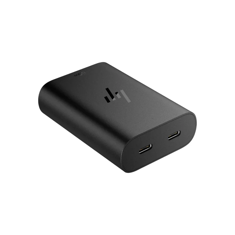 HP 65W GaN USB-C Laptop Charger - Black - Image 4