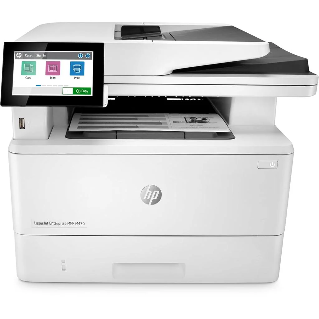 HP LaserJet Enterprise MFP M430f - 38ppm / 1200dpi / A4 / USB / LAN / FAX / Mono Laser - Printer
