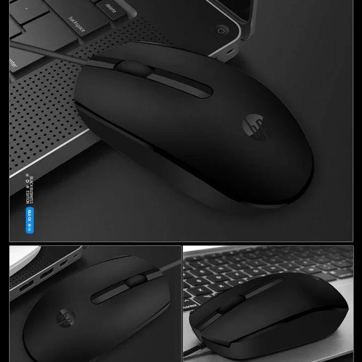 HP M10 Wired USB Mouse with 3 Buttons 1000DPI - Image 2