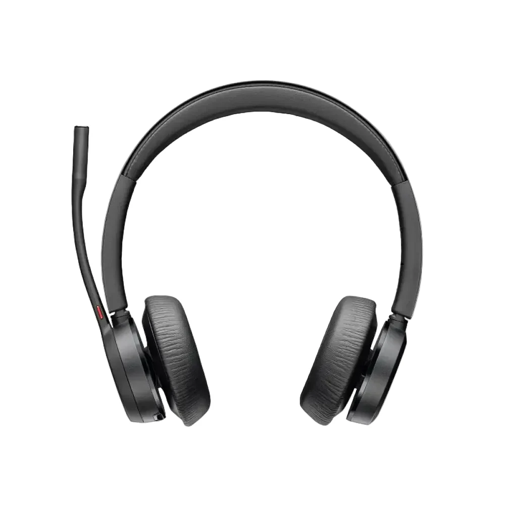 HP Poly Voyager 4320 Bluetooth Stereo Headset - BT700 USB-A Dongle / Charging Stand (Microsoft Teams Certified) - Image 2