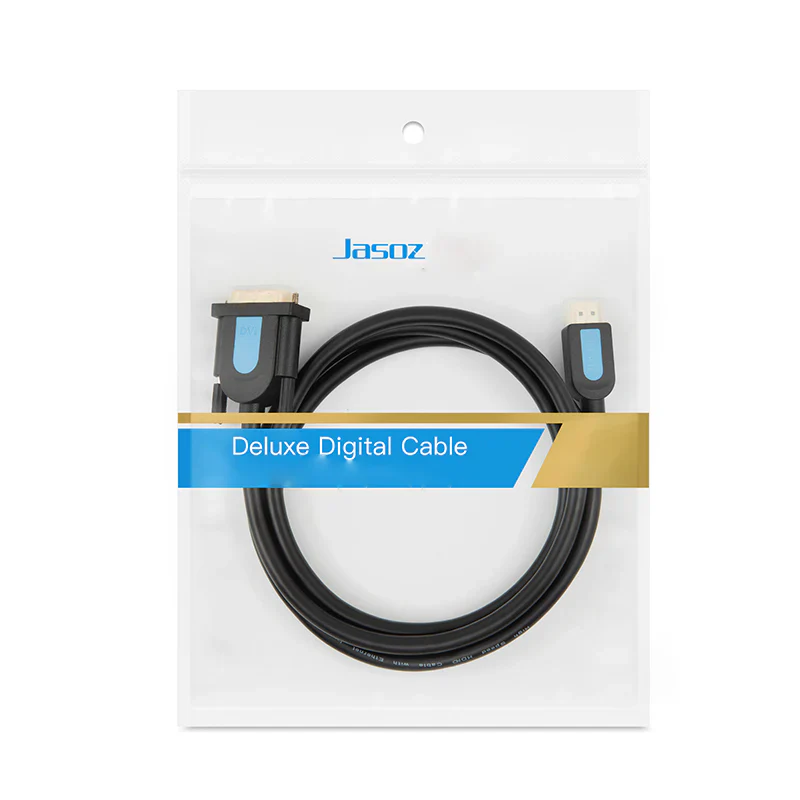 Jasoz A105 HDMI to DVI Cable - 1080P / 1.5 Meter / Black - Image 2