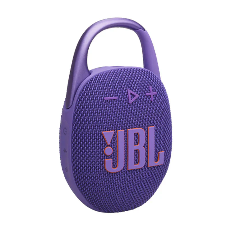 JBL Clip 5 Black Bluetooth Portable Speaker - Stereo / Wireless / Bluetooth - Purple - Image 2