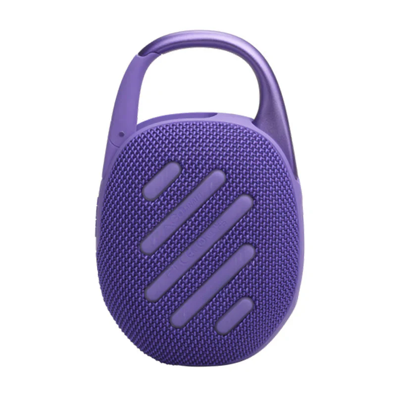 JBL Clip 5 Black Bluetooth Portable Speaker - Stereo / Wireless / Bluetooth - Purple - Image 4