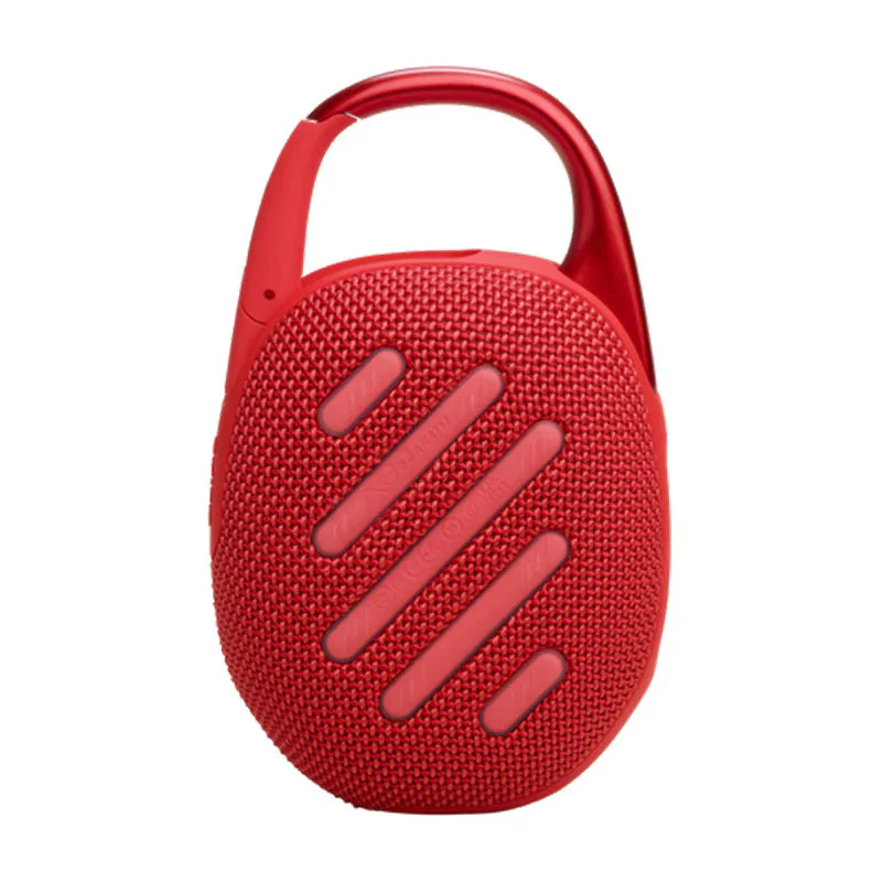 JBL Clip 5 Black Bluetooth Portable Speaker - Stereo / Wireless / Bluetooth - Red - Image 4