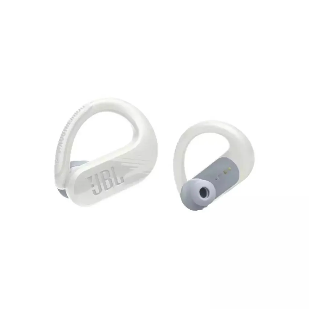 JBL Endurance Peak 3 True Wireless Sports EARBUDS, JBLENDURPEAK3WT - White - Image 3