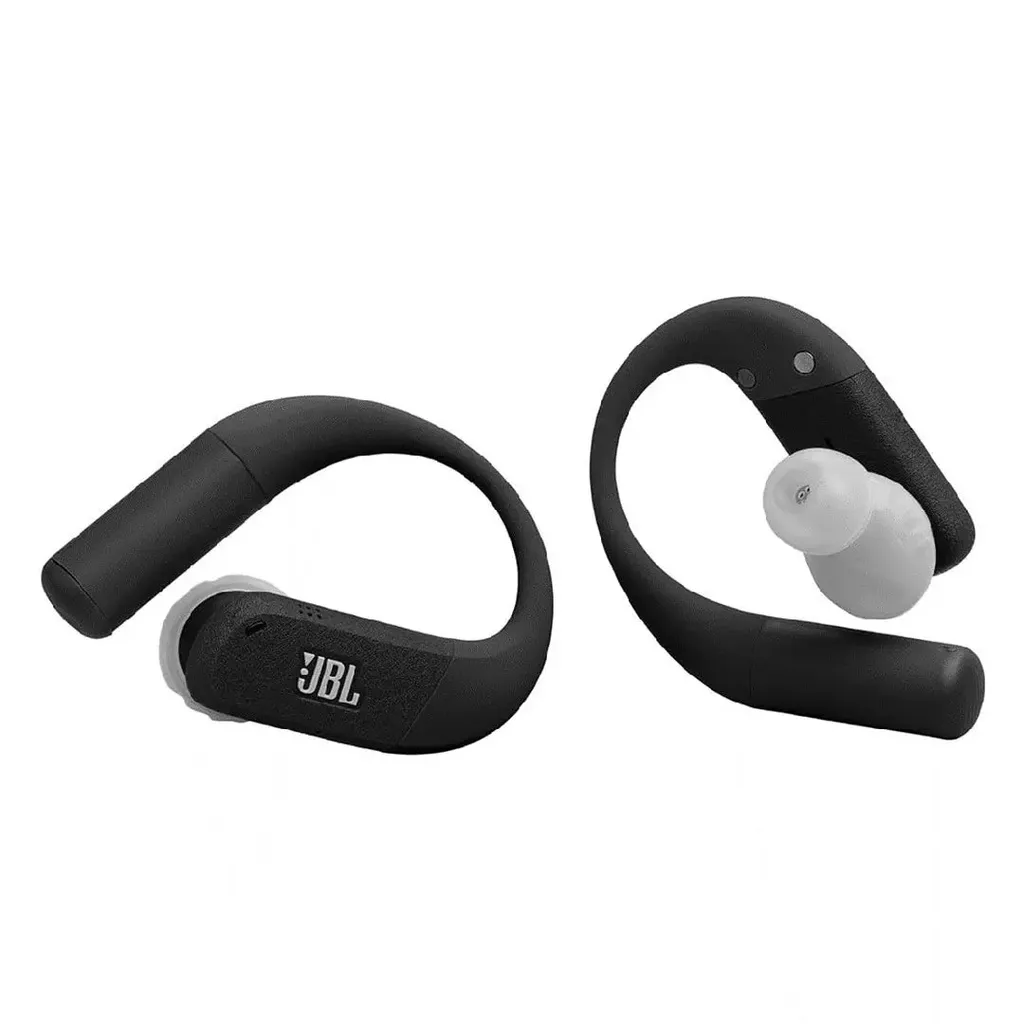 JBL Endurance Peak 4 Wireless Earbuds, JBLENDUPEAK4BLKG - Black & Grey - Image 2