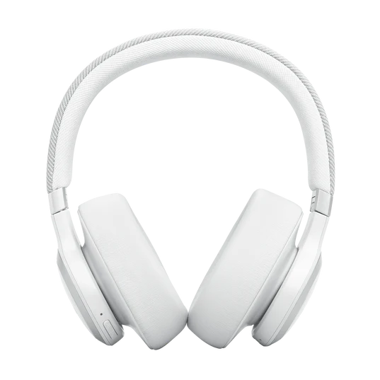 JBL LIVE 770NC Bluetooth Headphone with Mic (Upto 65 Hours Playback, Over Ear, White) - Image 2