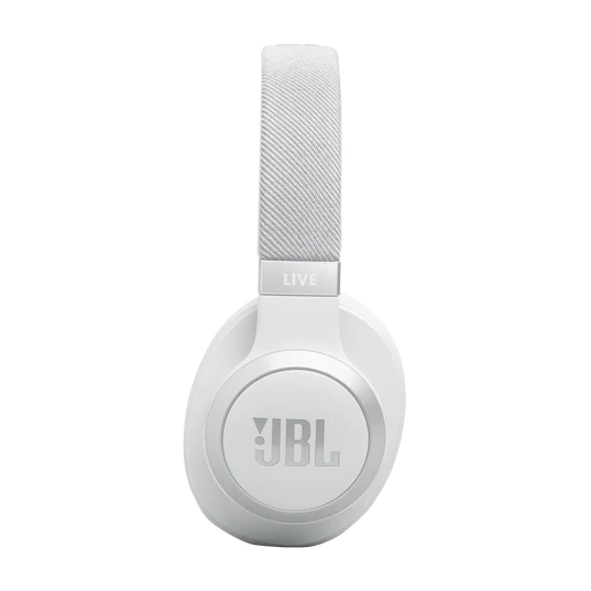 JBL LIVE 770NC Bluetooth Headphone with Mic (Upto 65 Hours Playback, Over Ear, White) - Image 4