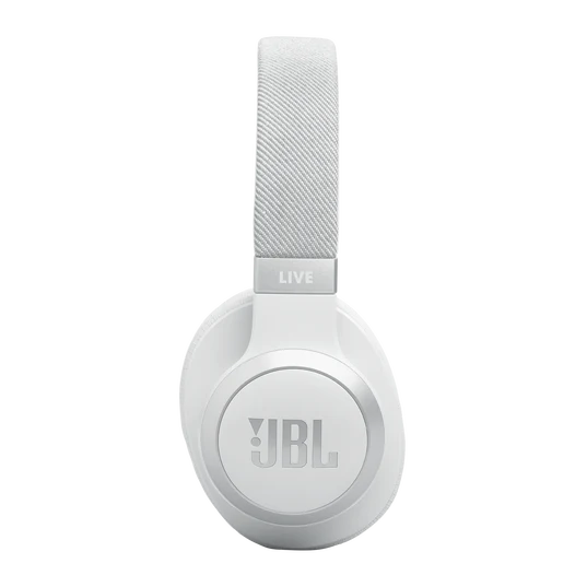 JBL LIVE 770NC Bluetooth Headphone with Mic (Upto 65 Hours Playback, Over Ear, White) - Image 5