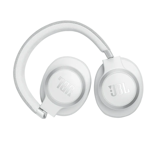 JBL LIVE 770NC Bluetooth Headphone with Mic (Upto 65 Hours Playback, Over Ear, White) - Image 9