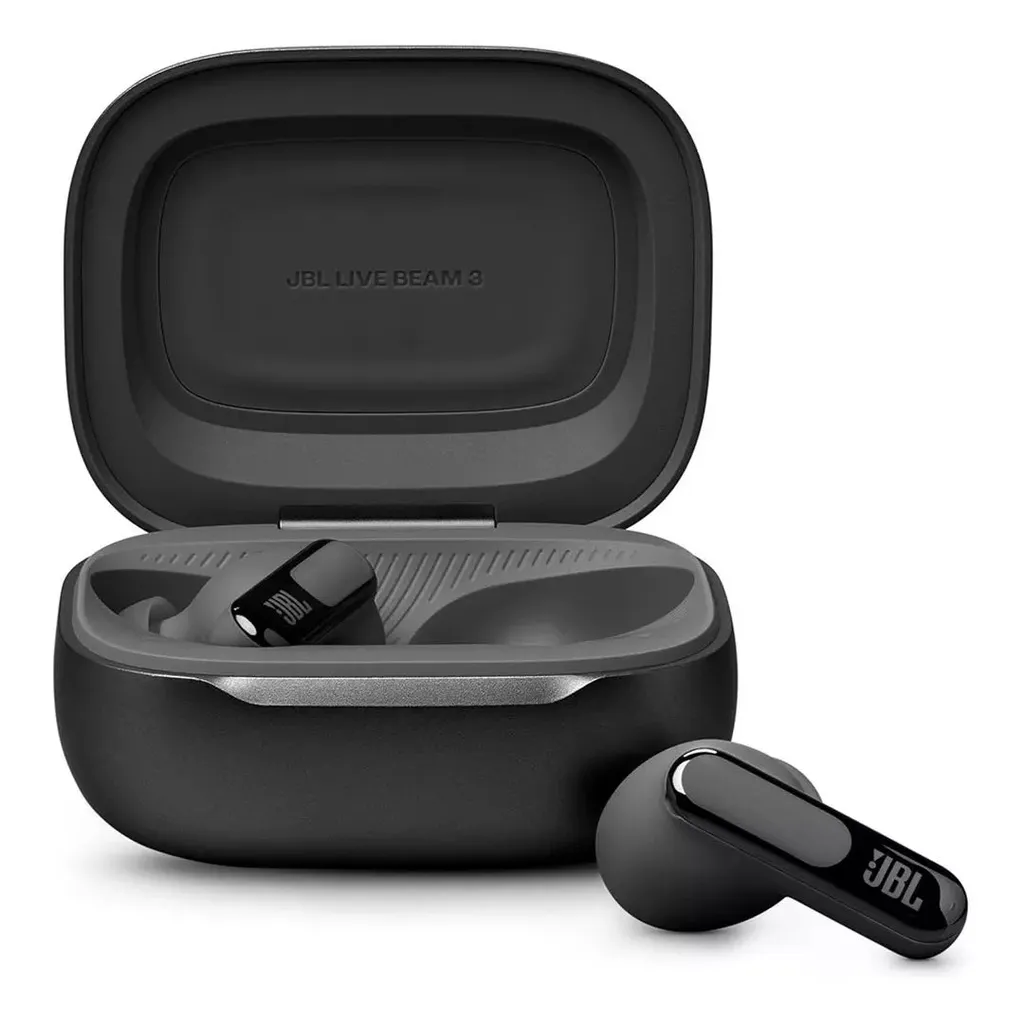 JBL Live Beam 3 True Wireless Earbuds with Screen – Black - Image 3