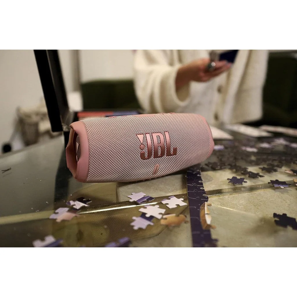 JBL Portable Bluetooth Speaker Charge 5 - Pink - Image 7