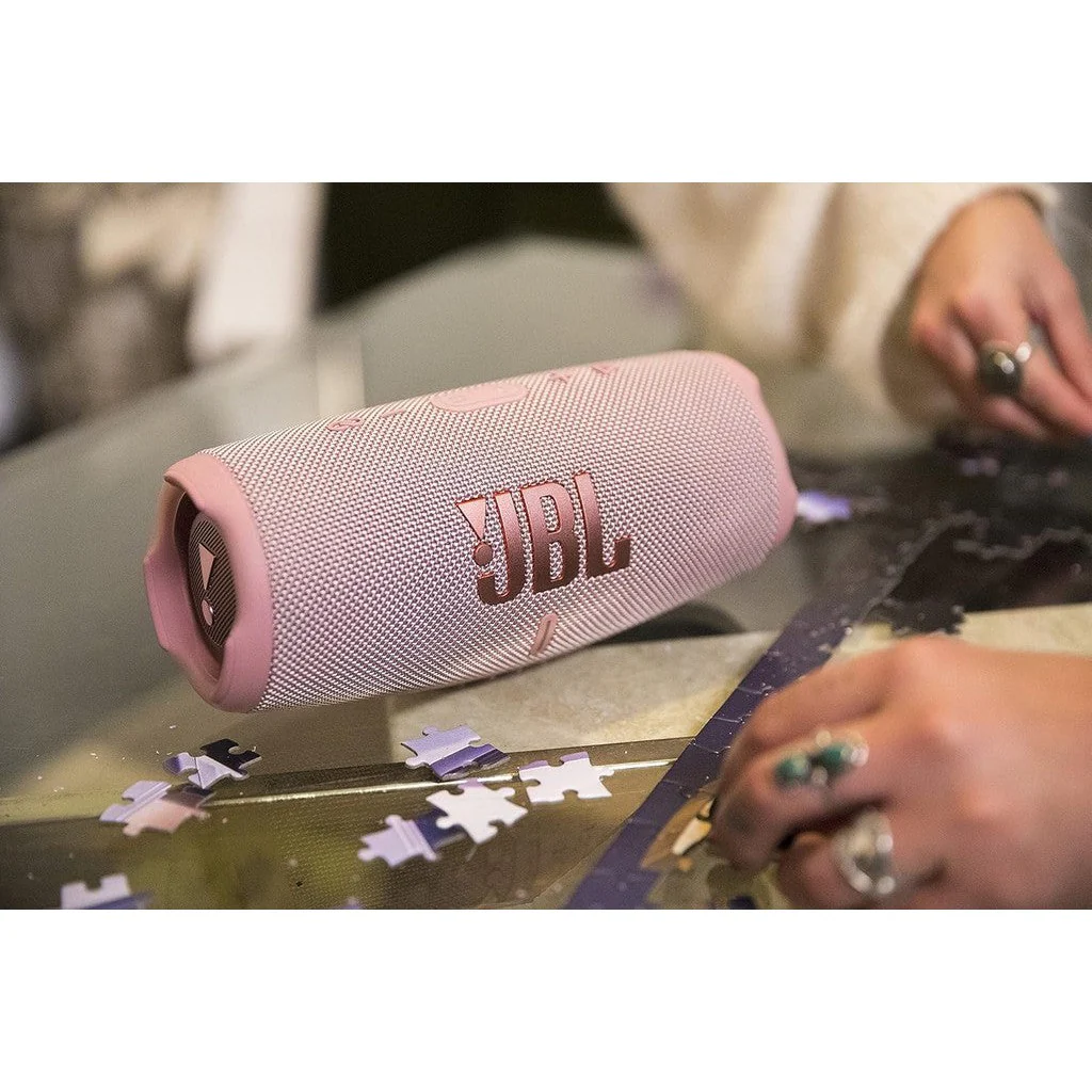 JBL Portable Bluetooth Speaker Charge 5 - Pink - Image 8