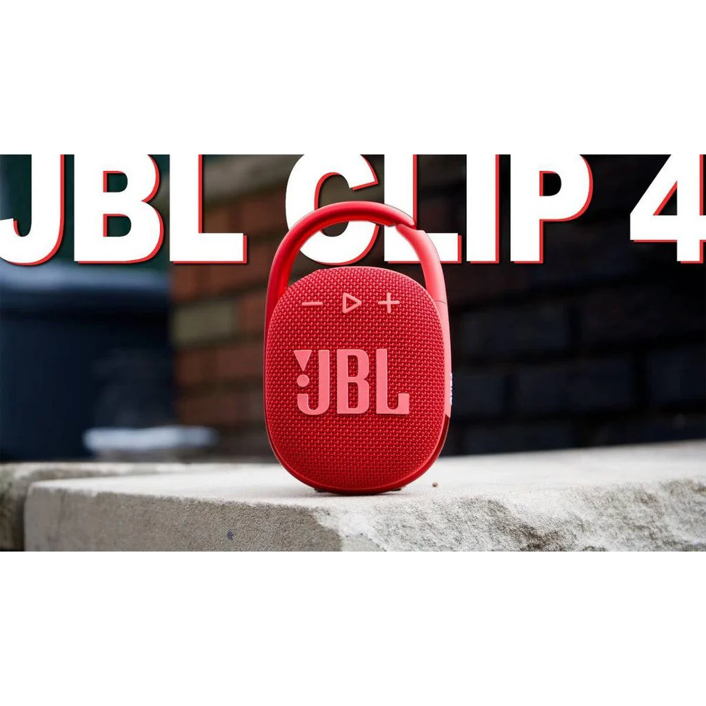 JBL Portable Bluetooth Speaker Clip 4 - Red - Image 13