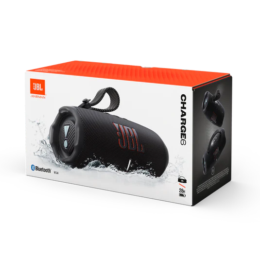 JBL Portable Speaker Charge 6 - Black - Image 6