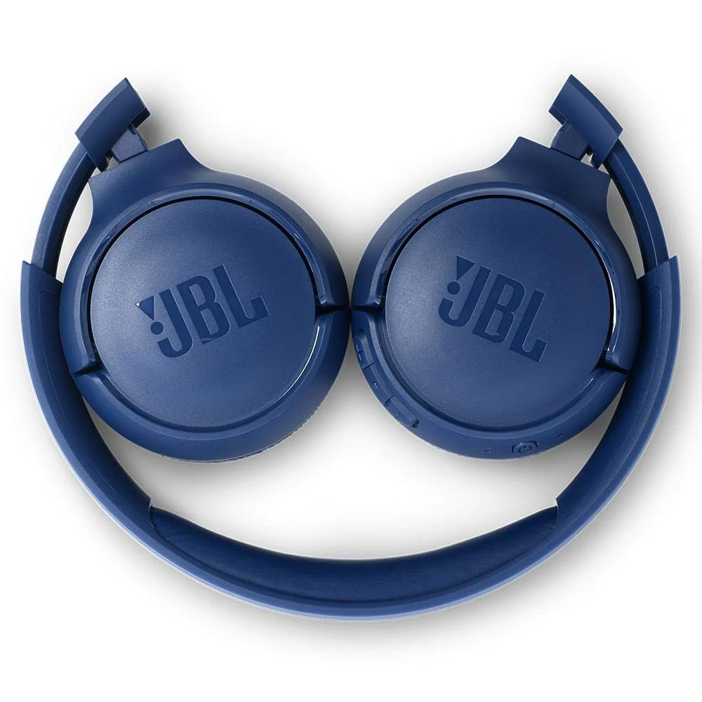 JBL Tune 500 JBLT500BTBLU Bluetooth Headphone with Mic (16 Hours Playback, On Ear, Blue) - Image 4
