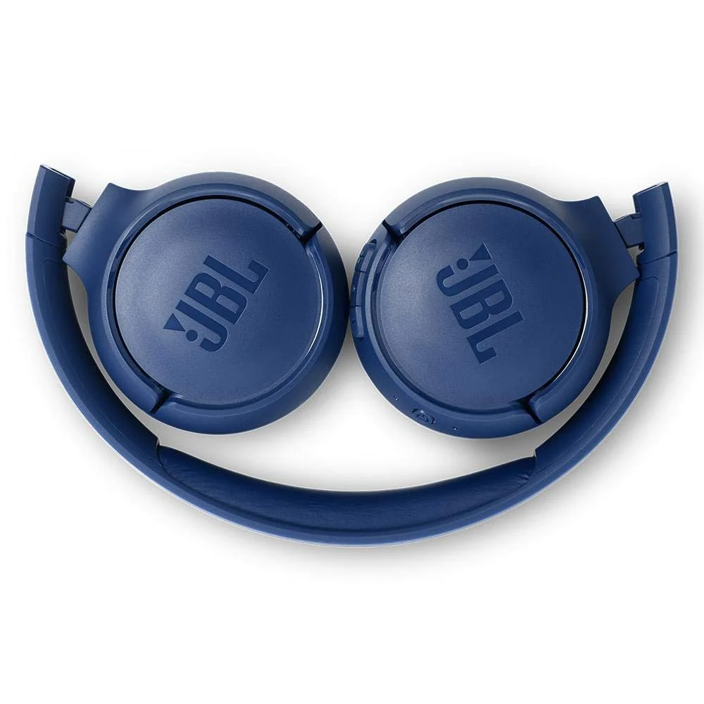 JBL Tune 500 JBLT500BTBLU Bluetooth Headphone with Mic (16 Hours Playback, On Ear, Blue) - Image 5