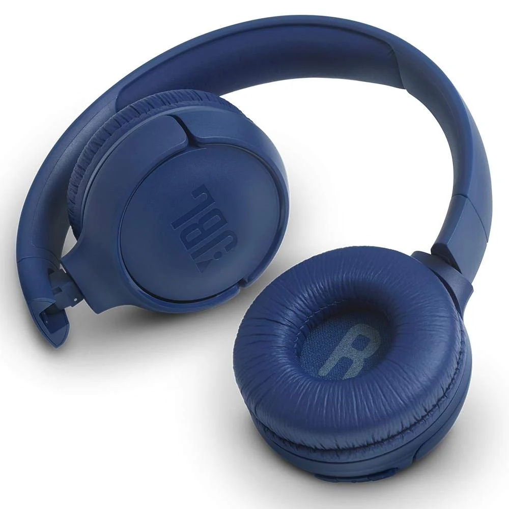 JBL Tune 500 JBLT500BTBLU Bluetooth Headphone with Mic (16 Hours Playback, On Ear, Blue) - Image 6