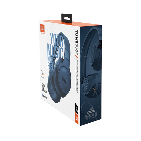 JBL Tune 760NC Wireless Headphone - ANC / 5.0 / Blue - Image 8