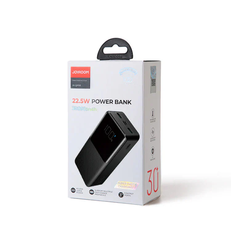 Joyroom 30000mah 22.5W fast charging powerbank with LCD display - Image 9