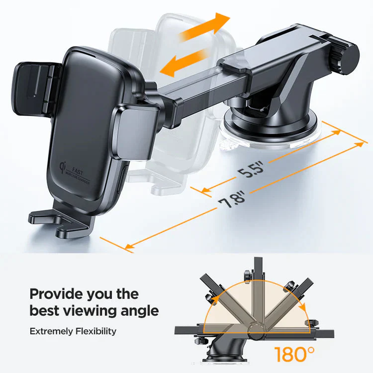 Joyroom Car Charger Mount holder air vent & dashboard - Image 3