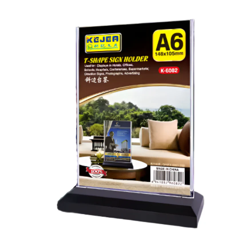 Kejea T-Shape Card Stand Vertical K-6082 V-A6 - Image 2