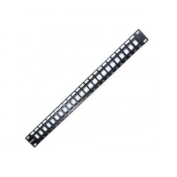 KUWES 24 Port Patch Panel Without Keystone