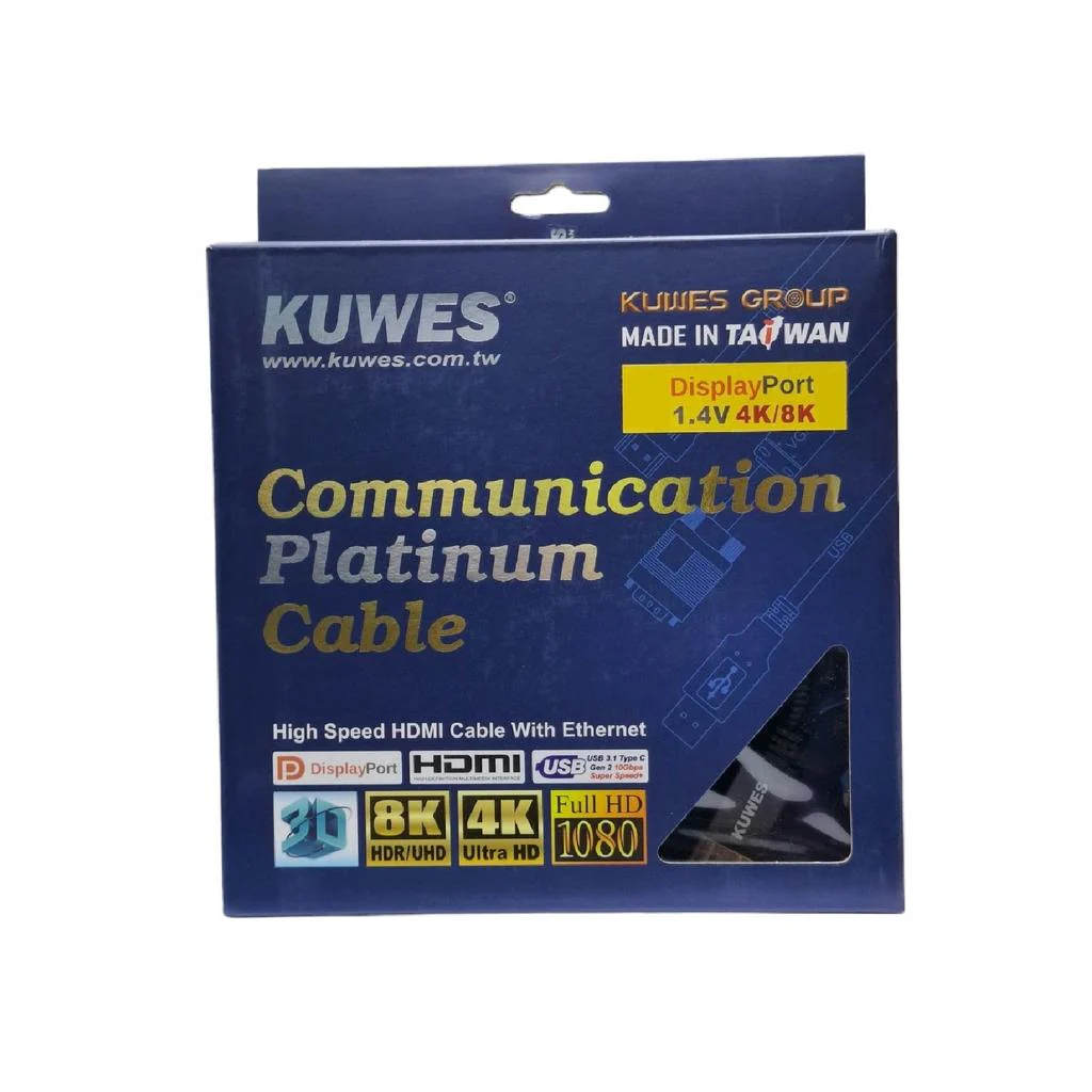 KUWES Display Port Male to Male V1.4 8K – 3Meter