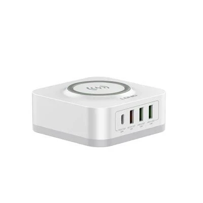Ldnio AW004 32W Desktop Wireless Fast Charging Station – 32W / PD+QC / White - Image 2