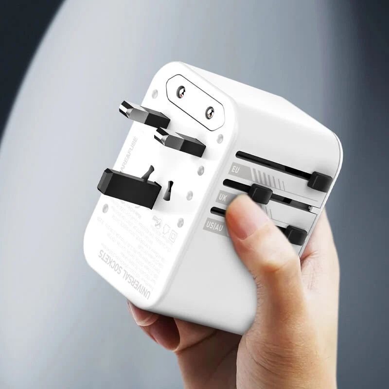 LDNIO Z8 Universal GaN Fast Charger Travel Adapter - 45W / White - Image 6