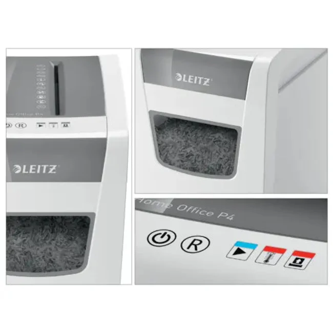 Leitz IQ Slim Home Office Paper Shredder P4 - Image 3