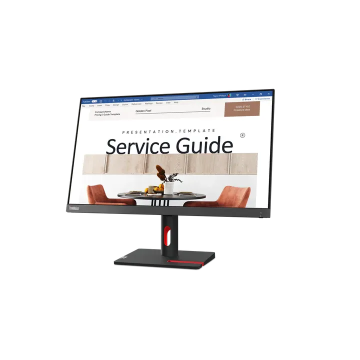 Lenovo 23.8" FHD IPS Monitor S24i-30 VGA,HDMI-63DEKAT3UK - Image 2