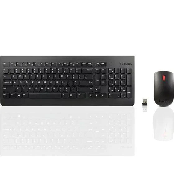 Lenovo 510 Wireless Combo Keyboard Mouse - 2.4 GHz / Nano USB / 1200 DPI / Arabic/English