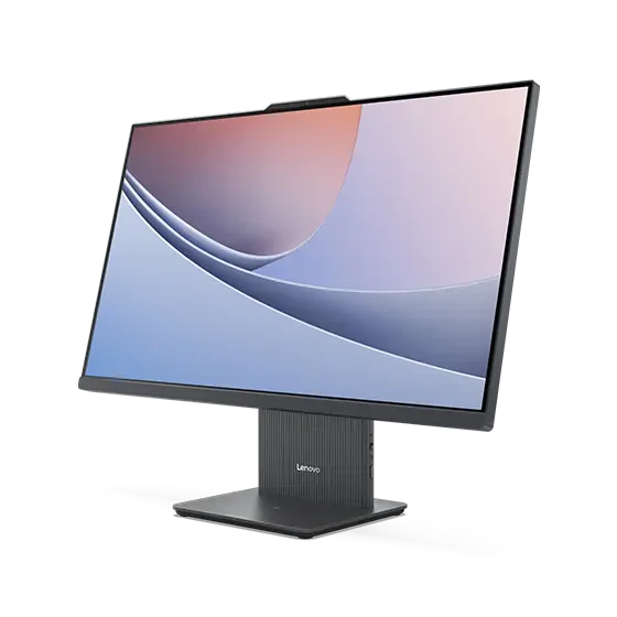 Lenovo IdeaCentre 27 Gen 9 AIO PC - i7 / 8GB / 512GB (NVMe M.2 SSD) / 27" FHD Non-Touch / DOS (Without OS) / Arabic/English / 1YW / Luna Grey - Desktop - Image 3