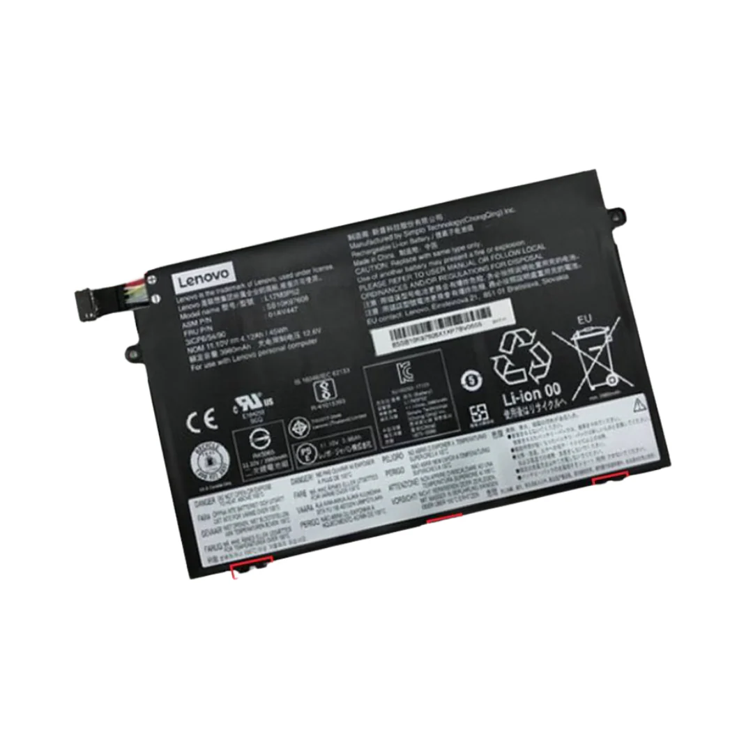 Lenovo L17M3P52 Laptop Battery 45Wh (ThinkPad E480 / E485 / R480 / R580 / E490 / E475 Series)