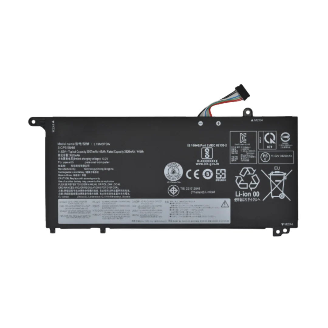 Lenovo L19L3PDA / L19C3PDA / L19M3PDA / L19D3PDA Laptop Battery (ThinkBook 14 & 15 Series)