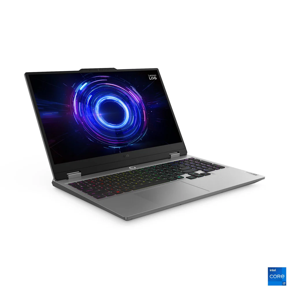 Lenovo LOQ 15IRX10 Gaming Laptop, i7-14700HX, 8GB RTX5050, 24GB RAM, 512GB NVMe, 144Hz FHD IPS 15.6″, DOS, Grey - Image 2