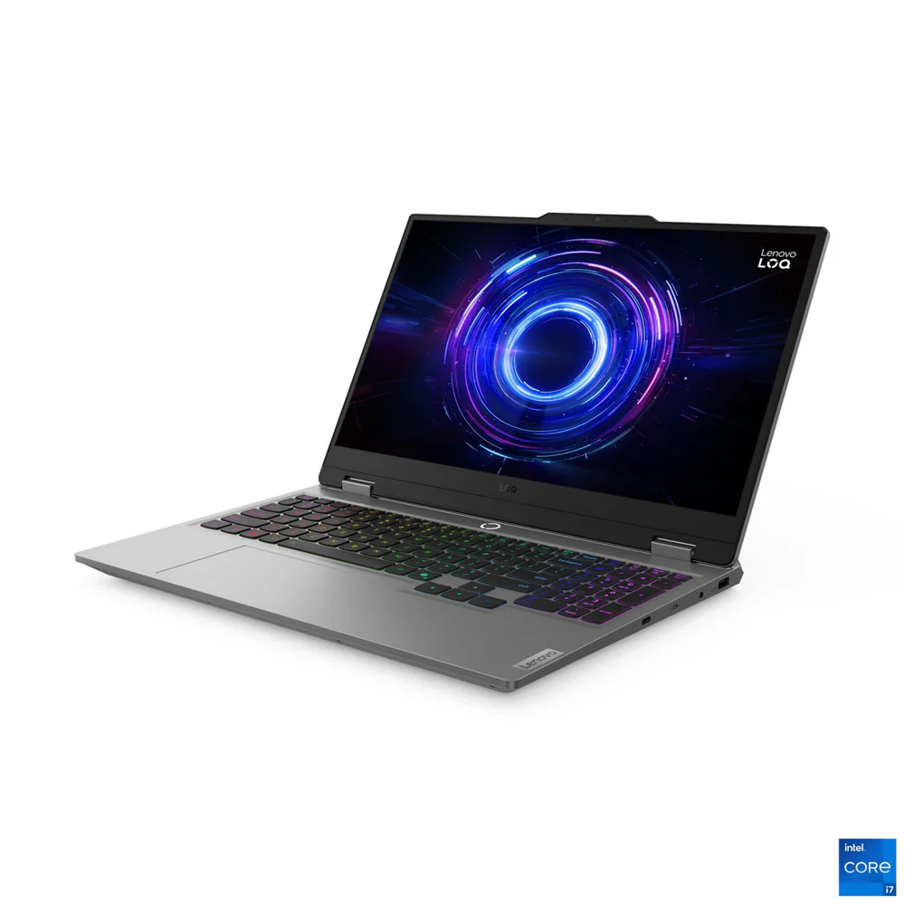Lenovo LOQ 15IRX10 Gaming Laptop, i7-14700HX, 8GB RTX5050, 24GB RAM, 512GB NVMe, 144Hz FHD IPS 15.6″, DOS, Grey - Image 3