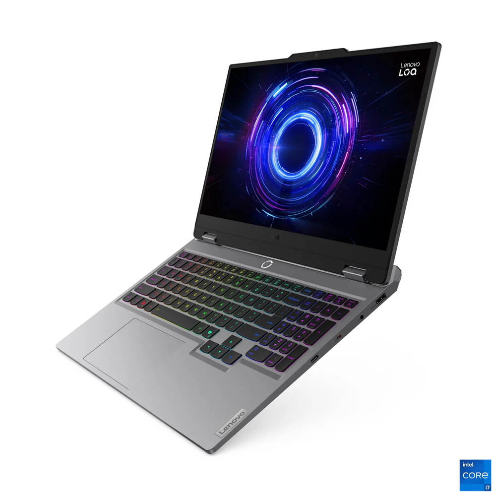 Lenovo LOQ 15IRX10 Gaming Laptop, i7-14700HX, 8GB RTX5050, 24GB RAM, 512GB NVMe, 144Hz FHD IPS 15.6″, DOS, Grey - Image 4