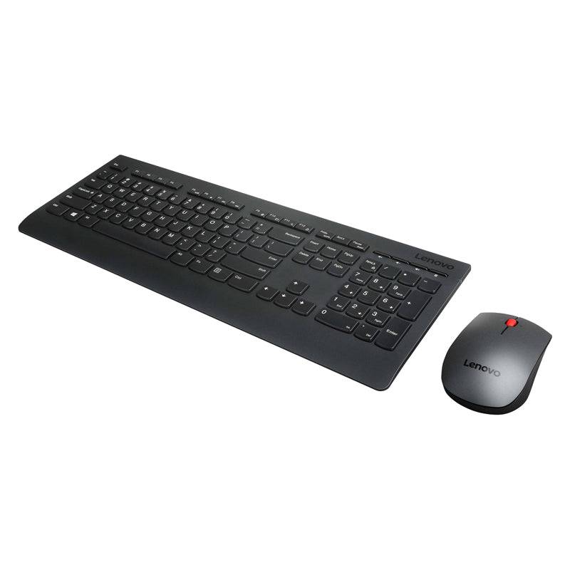 Lenovo Professional Plus Wireless Keyboard and Mouse Combo - 2.40GHz / 1600dpi / Laser / USB Wireless Receiver - Arabic / English keyboard & Mouse Combo - Image 2
