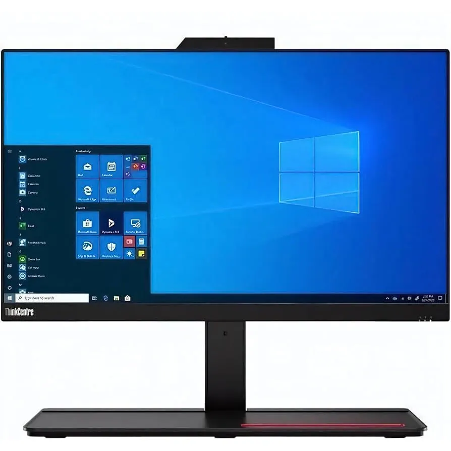 Lenovo ThinkCentre M70a 21.5″ FHD AIO – i7-10700, 8GB RAM, 1TB HDD, DVDRW, Windows 10 Pro