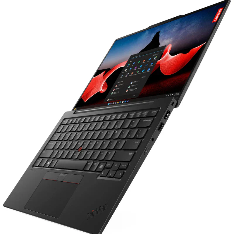 Lenovo ThinkPad X1 Carbon Gen 13 Aura Edition AI PC - 14" WUXGA / Ultra 7 255U / 32GB / 1TB (NVMe M.2 SSD) / Win 11 Pro / 3YW / Arabic/English / Black - Laptop - Image 4