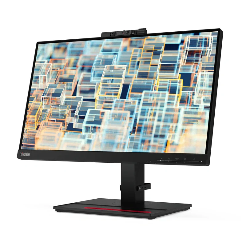 Lenovo ThinkVision T22v-20 - 21.5" FHD / 6ms / FHD 1080p + IR camera / D-Sub / HDMI 1.4 / DisplayPort 1.2 / USB 3.2 Gen 1 - Monitor - Image 3