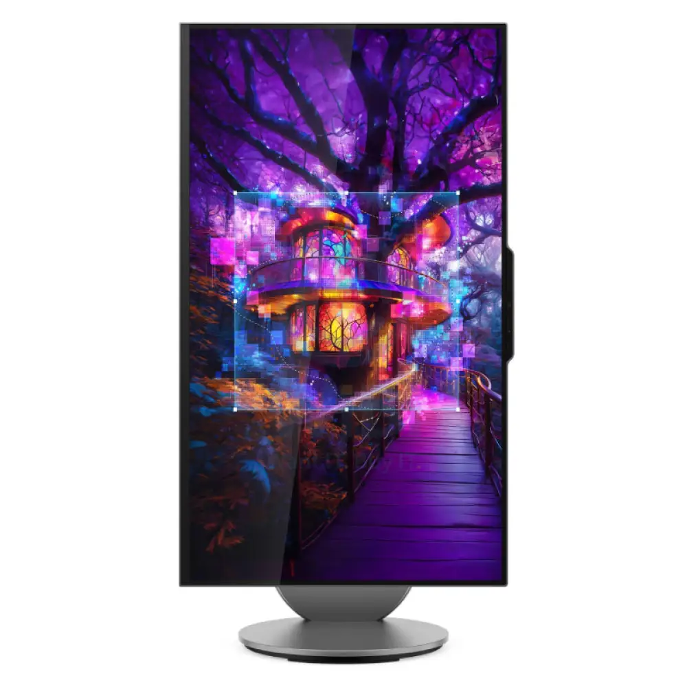 Lenovo Yoga 10 AIO AI PC - Ultra 9 285H / 32GB / 1TB (NVMe M.2 SSD) / 27" QHD (2560x1440) IPS / RTX 4050 6GB GDDR6 / Win 11 Pro / Arabic/English / 1YW / Luna Grey - Desktop - Image 2