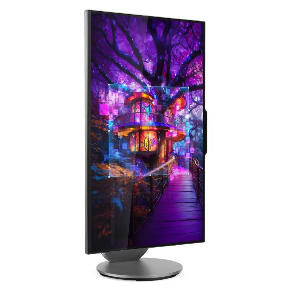 Lenovo Yoga 10 AIO AI PC - Ultra 9 285H / 32GB / 1TB (NVMe M.2 SSD) / 27" QHD (2560x1440) IPS / RTX 4050 6GB GDDR6 / Win 11 Pro / Arabic/English / 1YW / Luna Grey - Desktop - Image 4