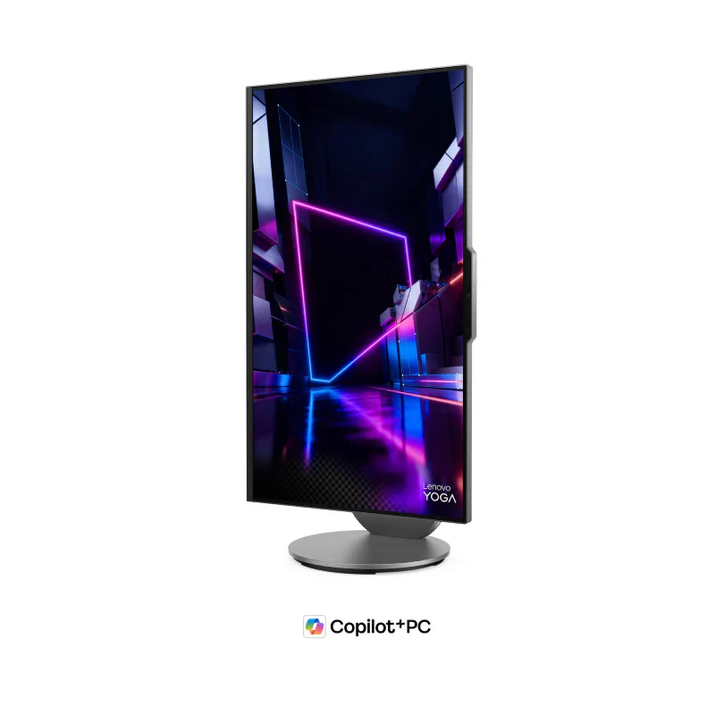 Lenovo Yoga 11 AIO Copilot+ PC - Ultra 7 356H / 32GB / 1TB (NVMe M.2 SSD) / 27" QHD (2560x1440) IPS / DOS (Without OS) / Arabic/English / 1YW / Luna Grey - Desktop - Image 5