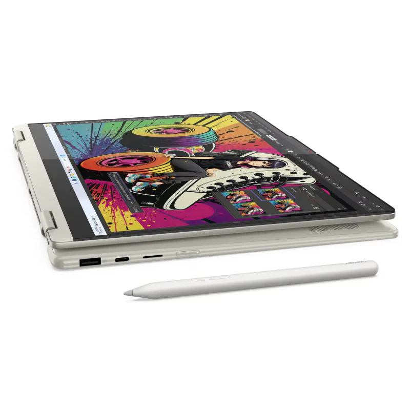 Lenovo Yoga 7 2-in-1 Gen 10 Copilot+ PC - 14.0" WUXGA Touch / AMD Ryzen AI 7 350 / 16GB / 1TB (NVMe M.2 SSD) / AMD Radeon 860M / Win 11 Home / Arb/Eng / 2YW / Lenovo Digital Pen / Seashell - Laptop - Image 2
